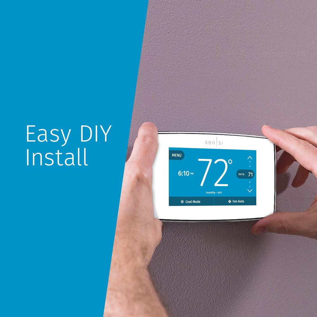 Elevate Your Smart Home Experience with the EMERSON Sensi Touch Wi-Fi Smart Thermostat