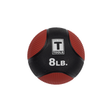 8LB RED, BLACK MEDICINE BALL