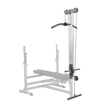 Lat Pull Down/Seated Row Attachment for Benches