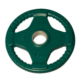 10 Lb. Rubber Grip Olympic Plate | green |