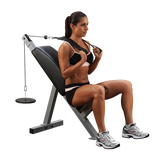 Body Solid Powerline Ab Crunch, Tricep Bench