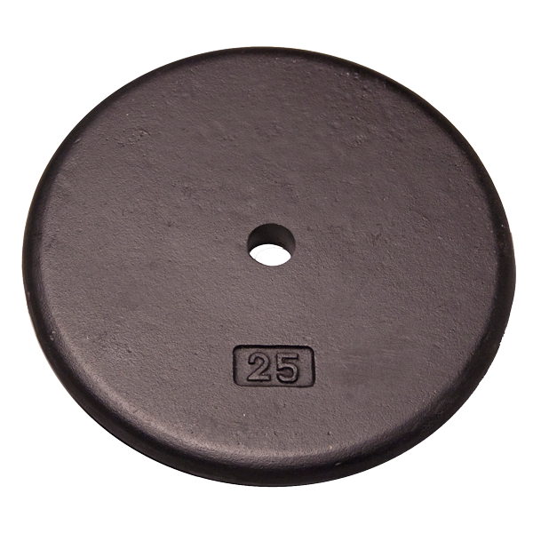 25 Lb. Cast Iron Standard Plate